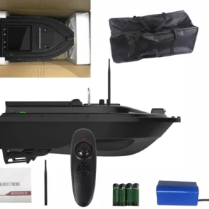 High-Efficiency RC Fishing Bait Boat Dual Antenna 3 Night Lights 500m Range Fish Finder