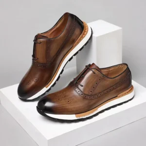 High Quality Genuine Leather Business Formal Oxford Wedding Office Dress Men Shoes