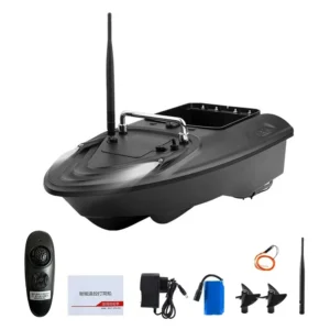 7.4V Bait Boat Dual Motor with 12000mAH Battery One-key Cruise Autopilot 500m