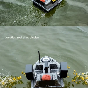Gps Fishing Rc Bait Boat Auto Driving Back 3 Hoppers Carp Bait Boat