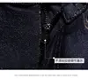 Men's High Quality Plus Size Hip Hop Harem Pants Big Embroidery Patch Mid-Waist Button Decoration Washed Jeans