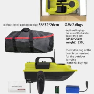 Fish Detect Function Cruise Rc Fishing Bait Boat 500m Radio Sonar Finder Bait Boat