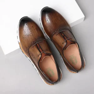 High Quality Genuine Leather Business Formal Oxford Wedding Office Dress Men Shoes