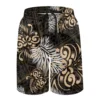 OEM Custom Logo Factory Directly Supply Mens Hawaii Shorts Floral Casual Waterproof Samoa Tattoo Designer Beach Shorts