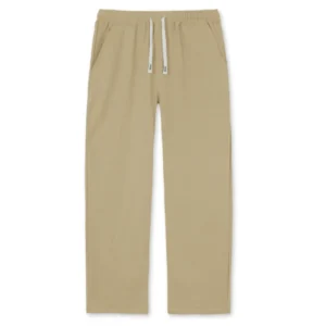 R Soft Cotton Bamboo Fiber Men Pants Casual Loose Trousers Breathable Comfort Fit