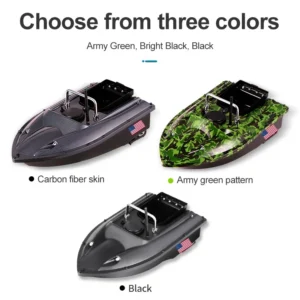 Camouflage Remote Control Bait Boat for Carp Fishing
