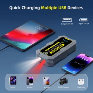 6000A Car Jump Starter Portable Jump Starter Power Bank Auto Battery Booster with LED Light
