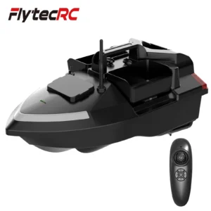 Flytec V801 Fishing Bait Boat 3 Hopper 2kg Loading Bait Boat 500m With Night Light