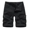 Camouflage Cargo Shorts Mens Summer Plus Size Casual Khaki Camouflage Sporting Short Pants Multi-pocket Men Camo Short Shorts