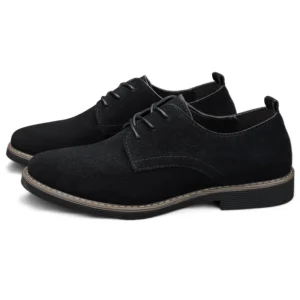 Men Faux Suede Lace Up Dress s Casual Formal Office Footwear Big Size 38-48 Multi Colors Available