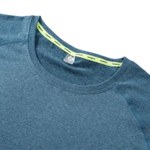 Two-Tone Fabric T-Shirt Quick Dry Men Tshirt Knit Custom Sports T-Shirts