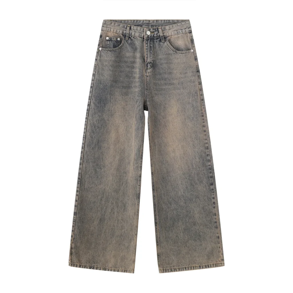 Legendary Designer Men's New Jeans Fashion Instagram Style Jeans Men Custom Loose Vintage Jeans Can Be Worn All Seasons