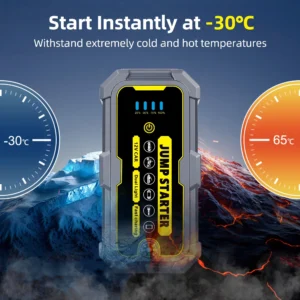6000A Car Jump Starter Portable Jump Starter Power Bank Auto Battery Booster with LED Light