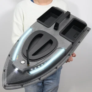 Intelligent Auto Lure Cruise Control Fishing Bait Boat GPS 6.4kg Load Capacity 500m Night Light