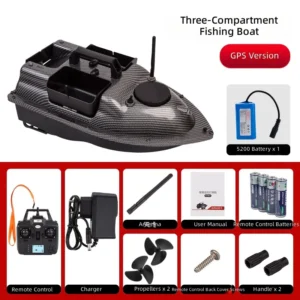 High-precision GPS Positioning Automatic Return 500 Meters Fishing Bait Boat Cruise Control