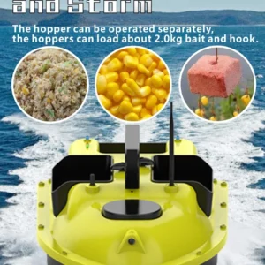 Fish Detect Function Cruise Rc Fishing Bait Boat 500m Radio Sonar Finder Bait Boat