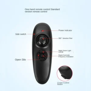 7.4V Bait Boat Dual Motor with 12000mAH Battery One-key Cruise Autopilot 500m