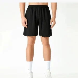 2025 Plus Size Men's Casual Summer Shorts Quick Dry Soft Polyester with Anti-Wrinkle Feature Customizable Logo