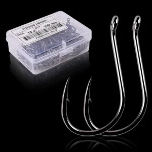 100pcs / 40pcs / Box High Carbon Fishing Hook  2#-22# ISEAMA Japan Tackle Fishing Hooks
