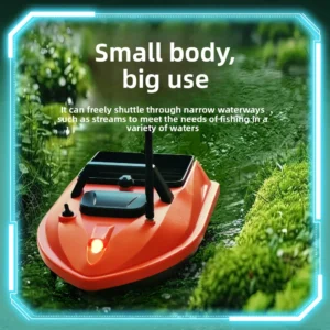 V805 Small GPS Bait Boat 24 GPS Points 1.5kg Load Capacity 500 Meters