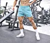 KWO Slim Outdoor Seamless Nylon Shark 5 Inch Mesh Elastic Waist Custom Fitness Running Set Mens Fitness Summer Gym Shorts