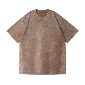 Plus Size mens Vintage T-Shirt Casual Loose Crewneck for Men Women