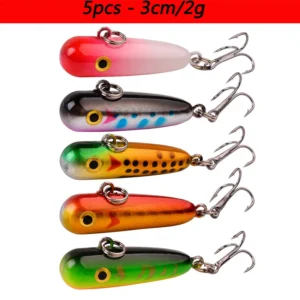 Laser Slow Mixed Minnow Fishing Lure Set Kit Mini Fishing Lures Pesca Tackle0