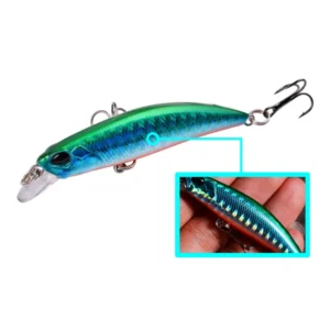 Laser Slow Mixed Minnow Fishing Lure Set Kit Mini Fishing Lures Pesca Tackle0