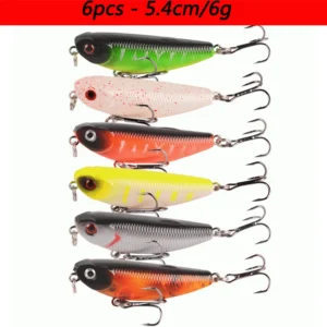 Laser Slow Mixed Minnow Fishing Lure Set Kit Mini Fishing Lures Pesca Tackle0